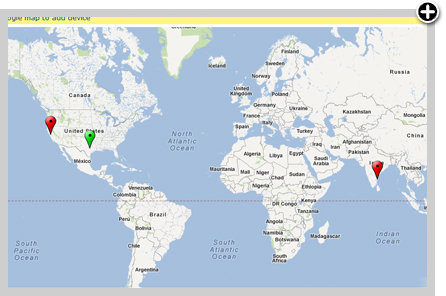 Mapas de la red de Google - ManageEngine OpManager