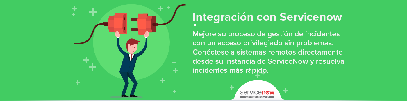 Integración con ServiceNow | ManageEngine Password Manager Pro