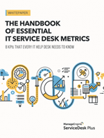 Portada ebook manual KPIs de la mesa de servicio TI