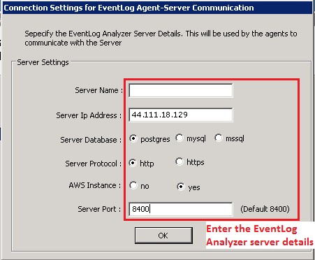Installation procedure