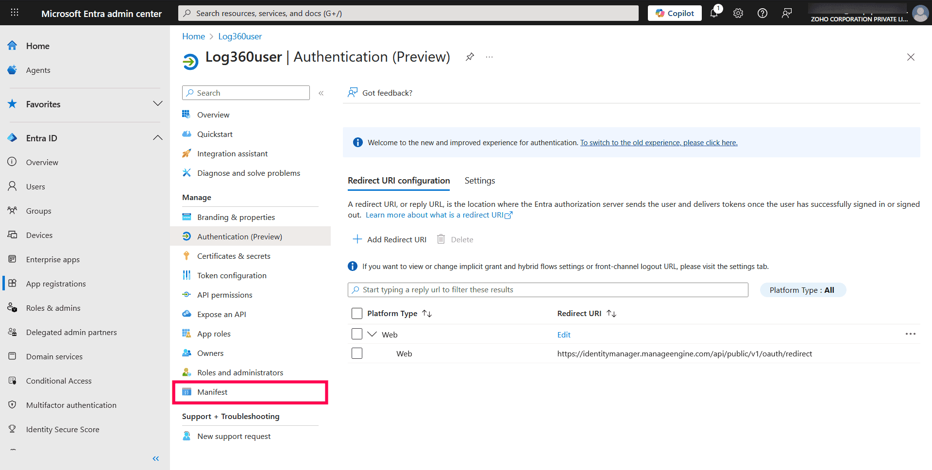 Configuring and managing