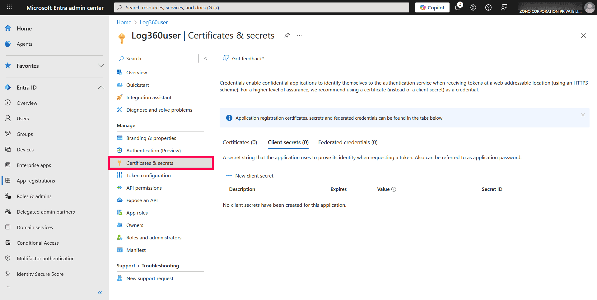 Configuring and managing
