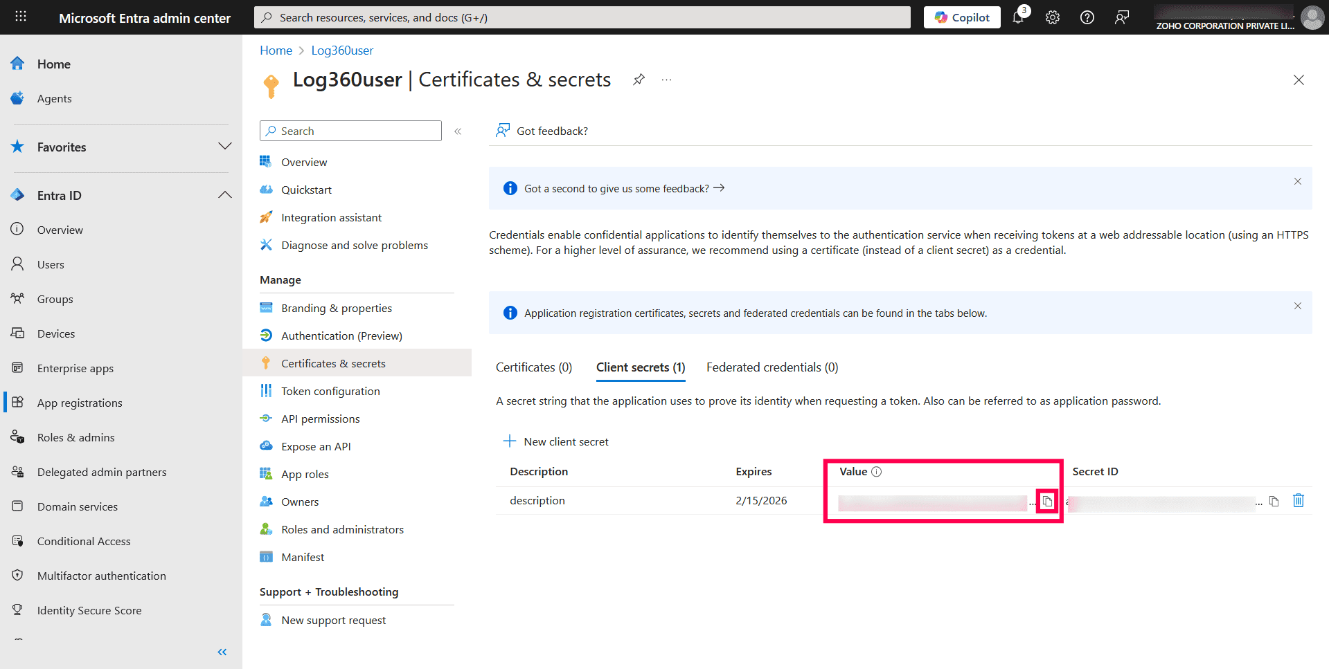 Configuring and managing