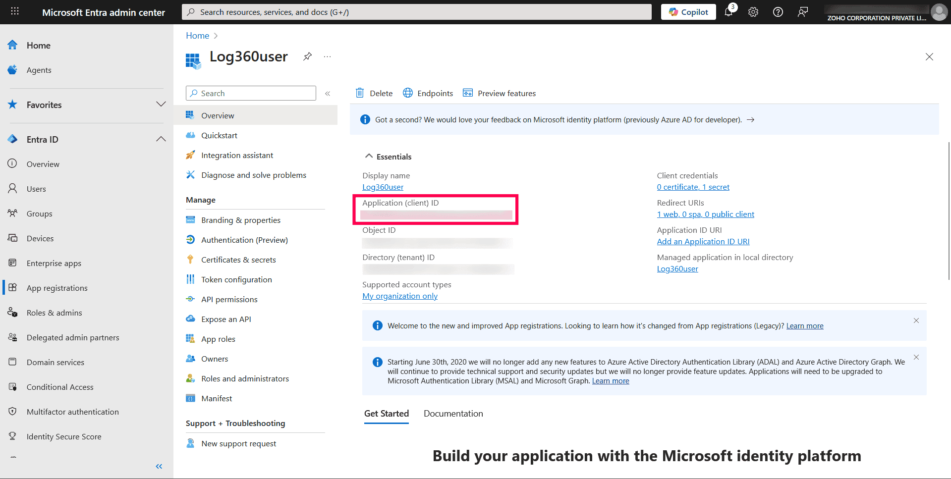 Configuring and managing