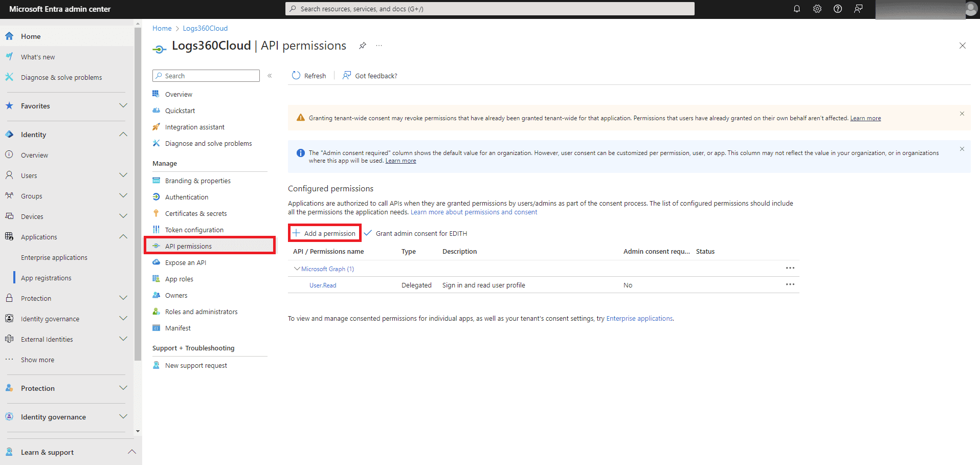 Configuring and managing