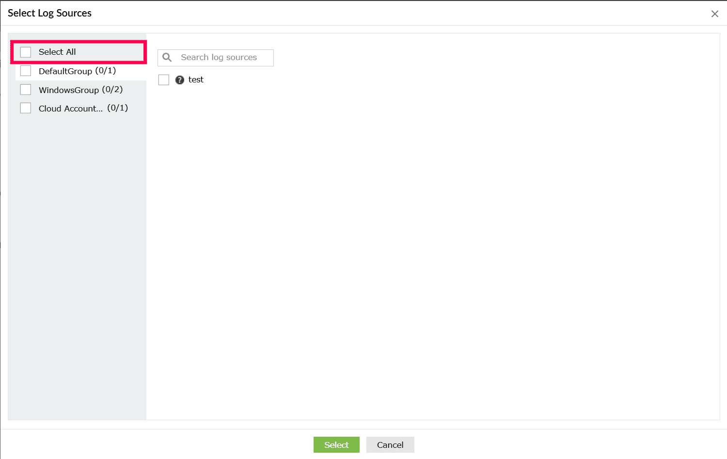 Log Collection Failure Alert in ManageEngine Log360 Cloud