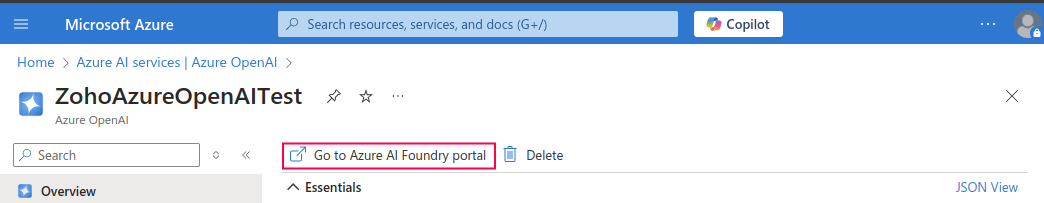 Deploying a model in the Azure AI Foundry portal