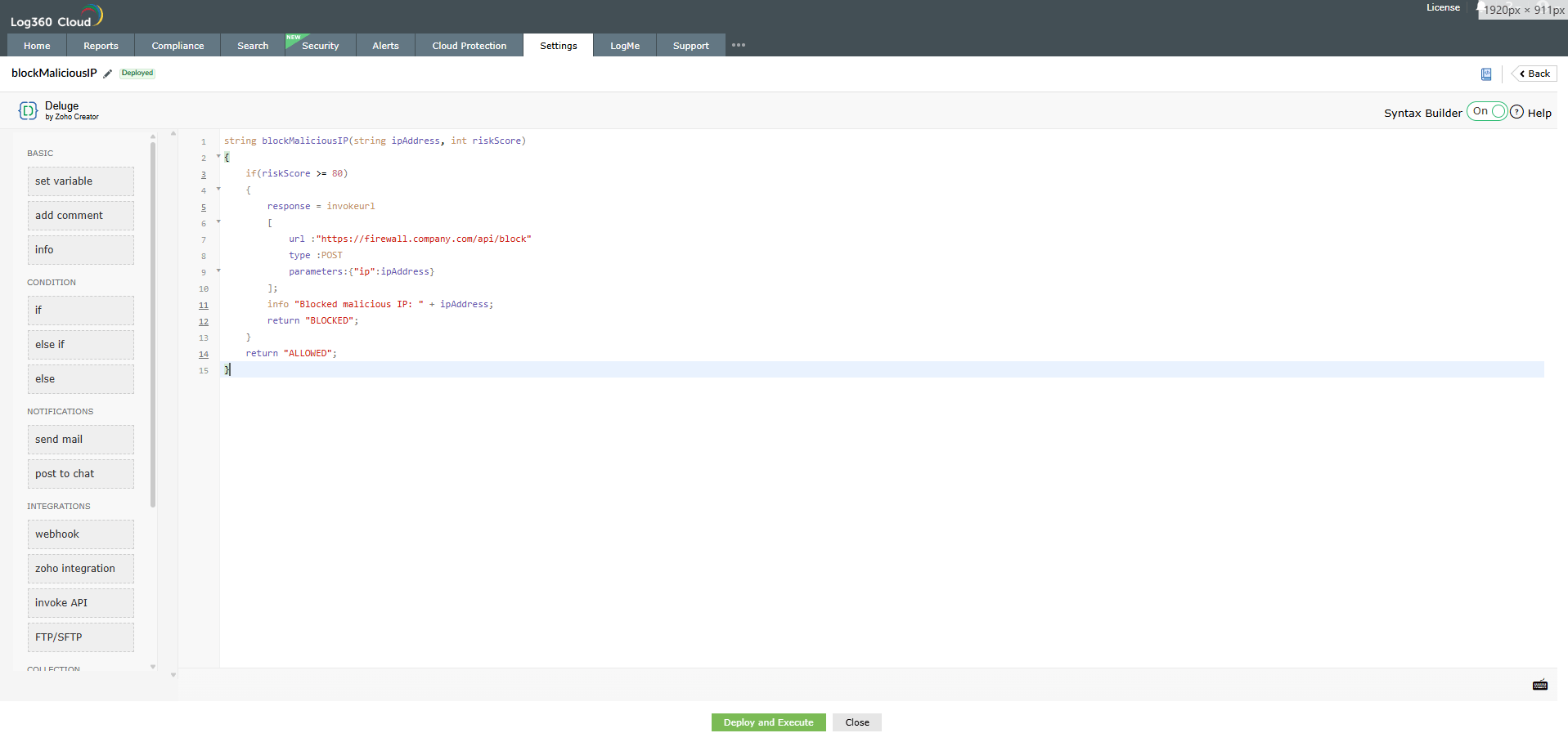 Create custom functions