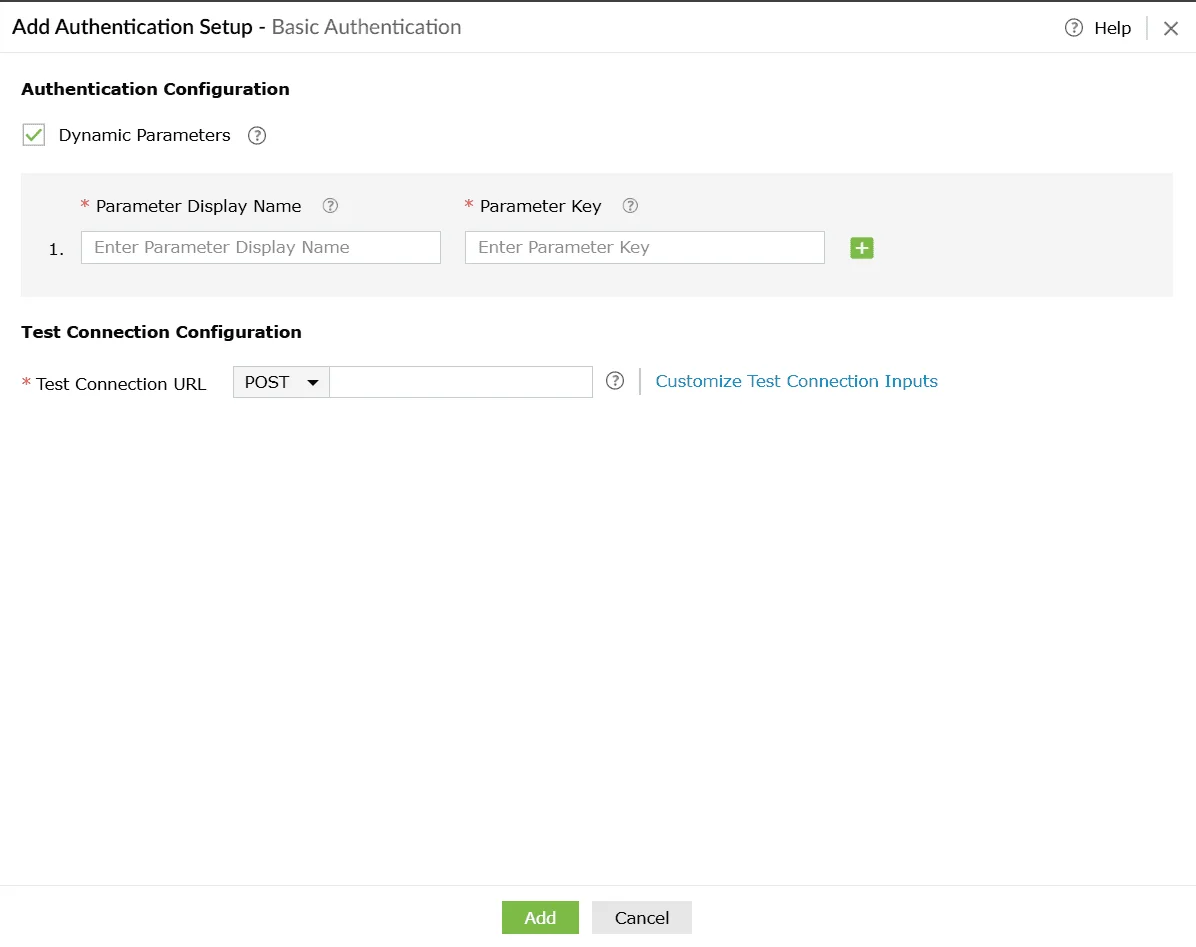 Adding the authentication
