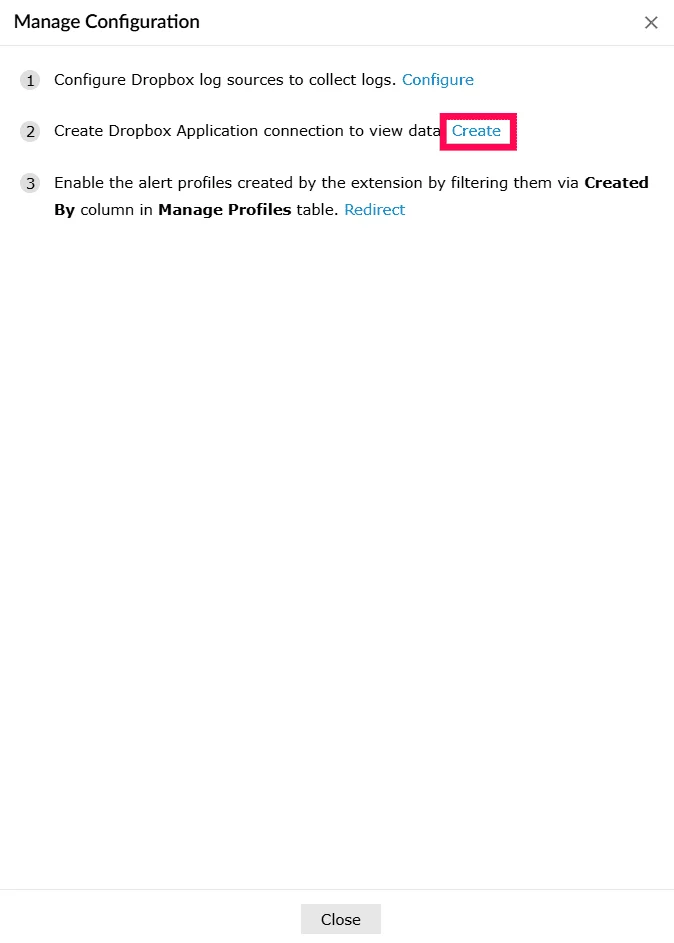 Creating a connection