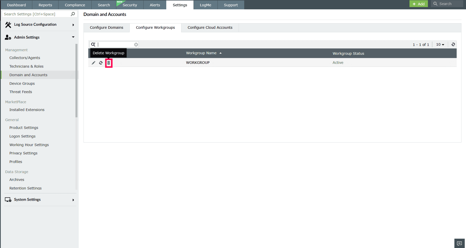 Domain and Accounts