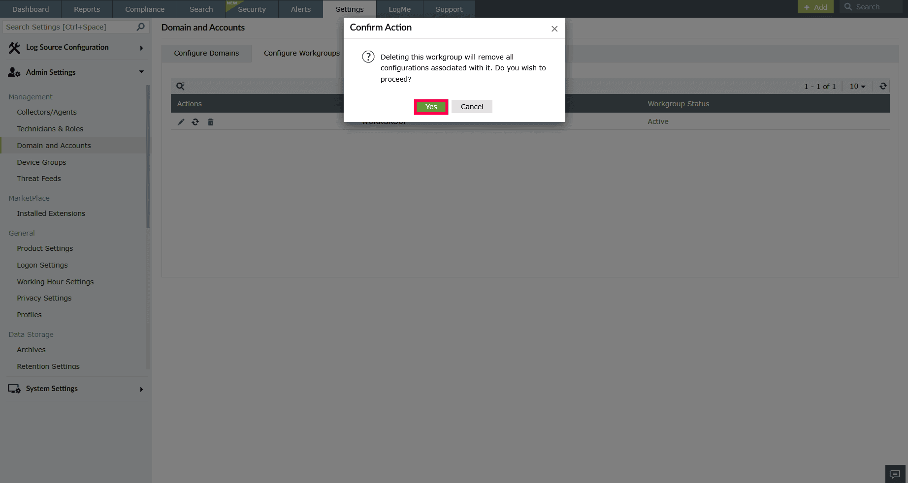 Domain and Accounts