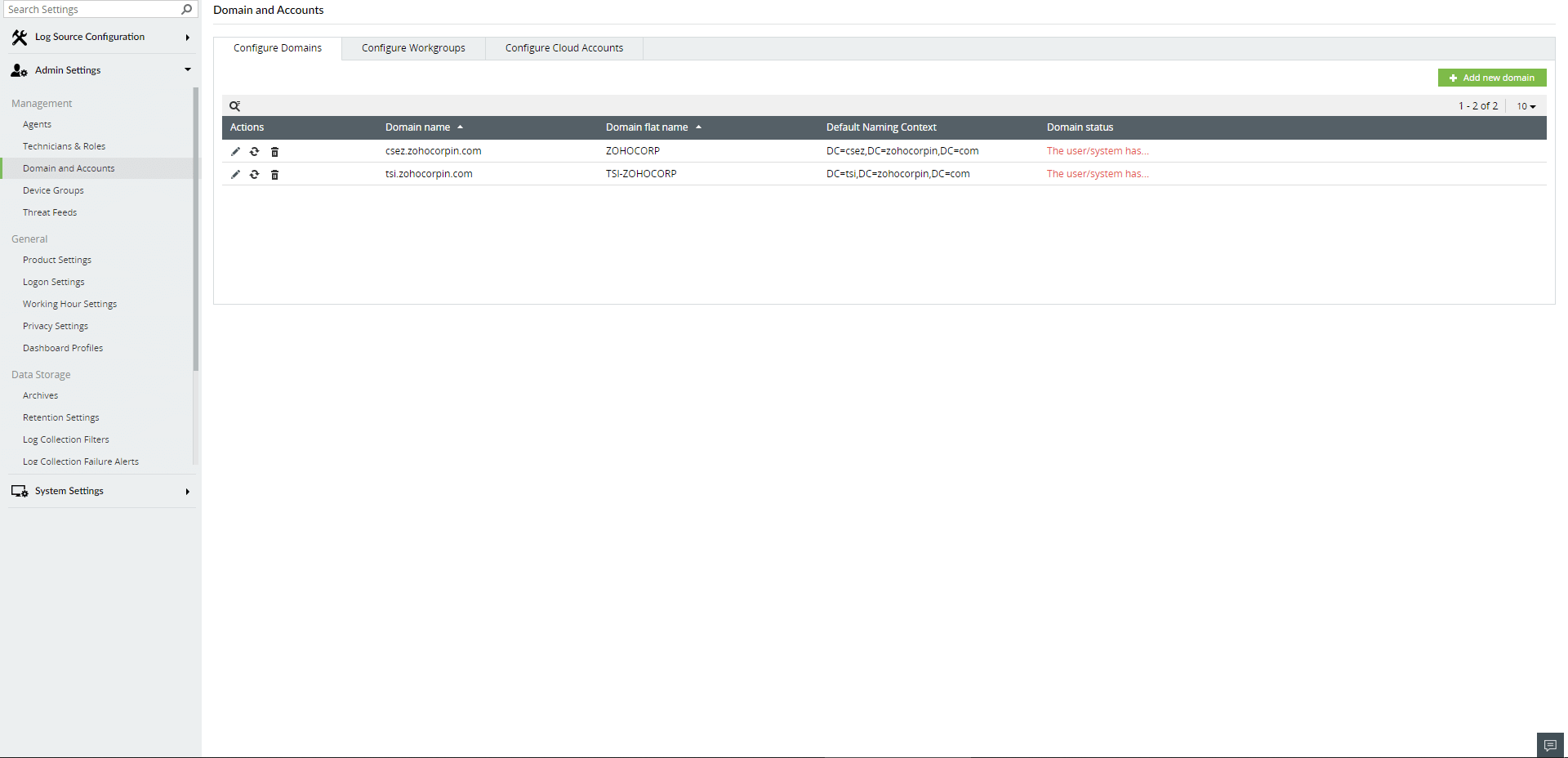 Bulk Actions in ADManager Plus