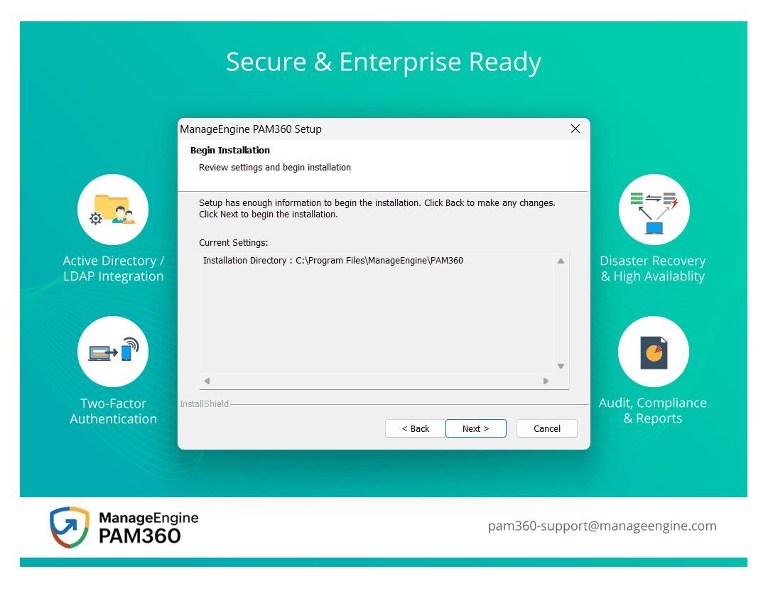 Downloading and installing components