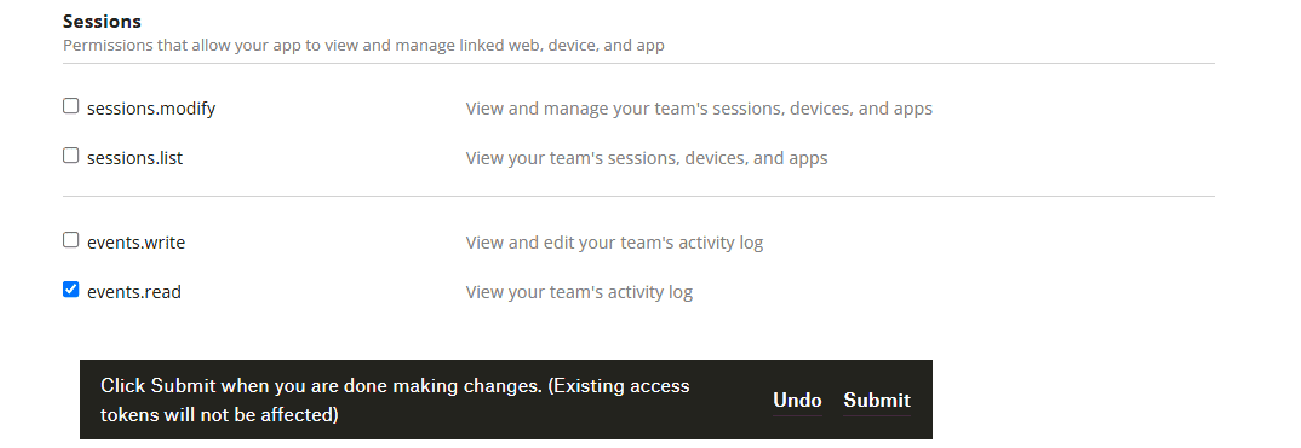 Copying Client ID and Client Secret from the Settings tab