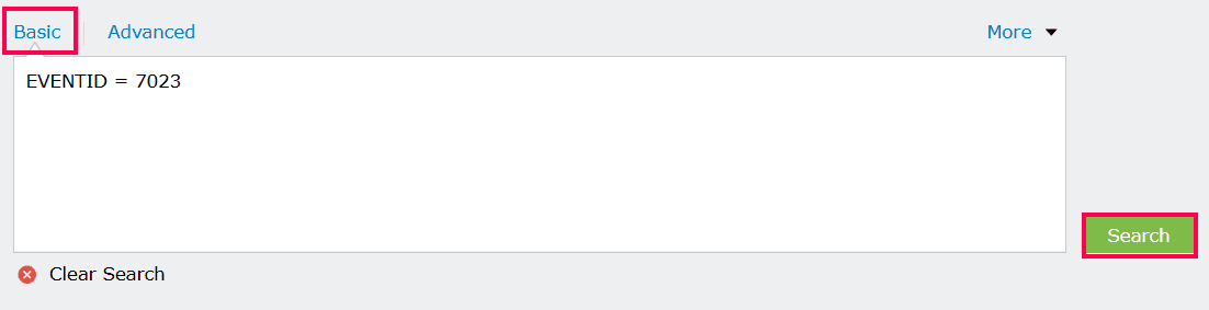 Log Search