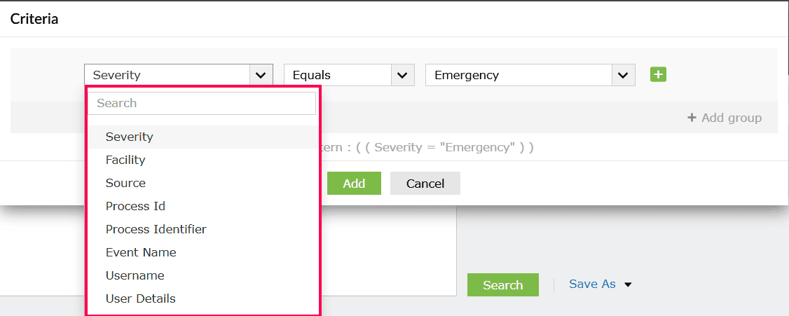 Log Search