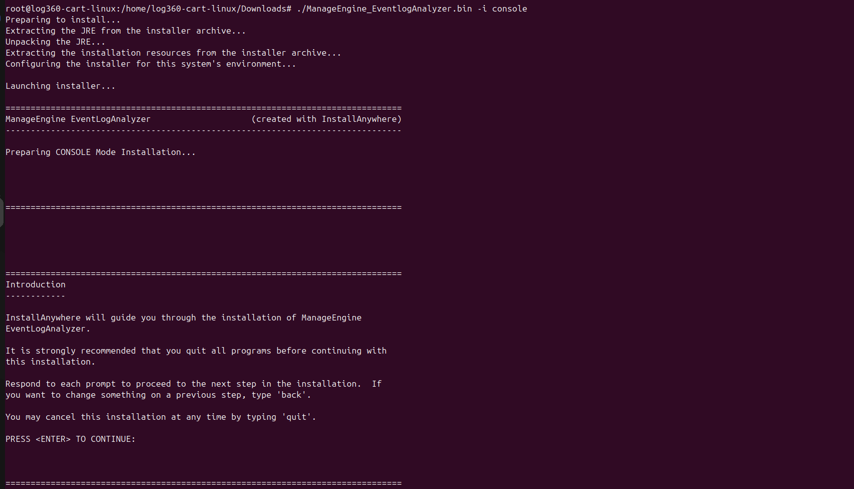 Installation and Uninstallation