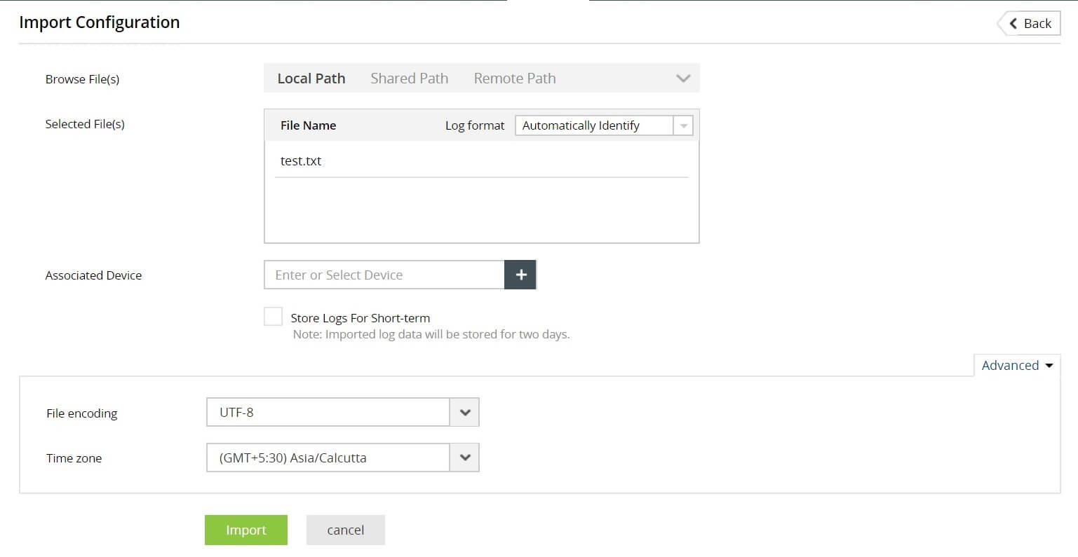 log-file-import-ways