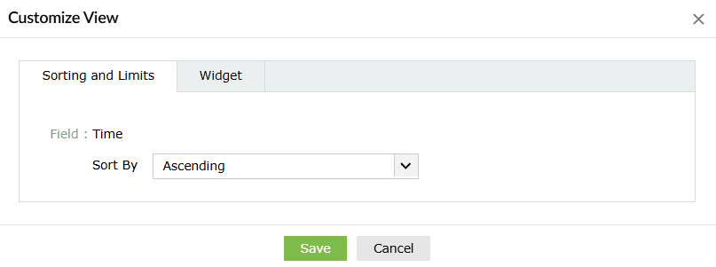 Rule detection details columns in the manage rules module