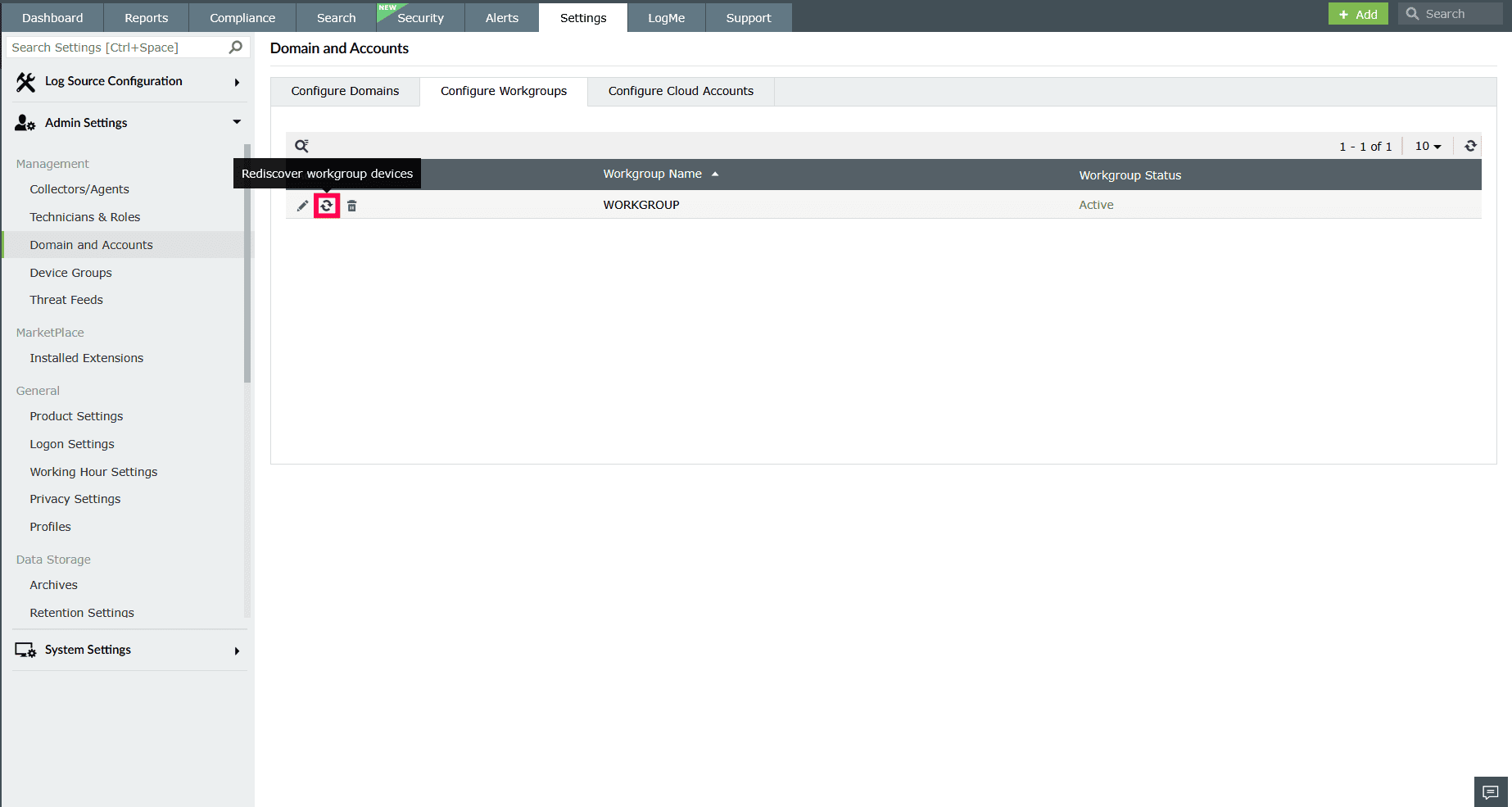 Domain and Accounts