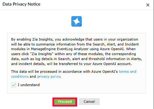 Setting up Zia Insights