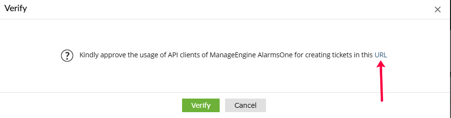 Ticketing Tool Integration