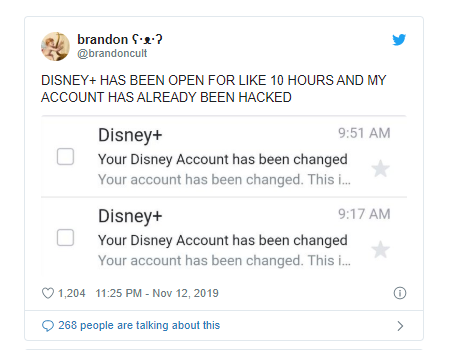Disney Plus data breach