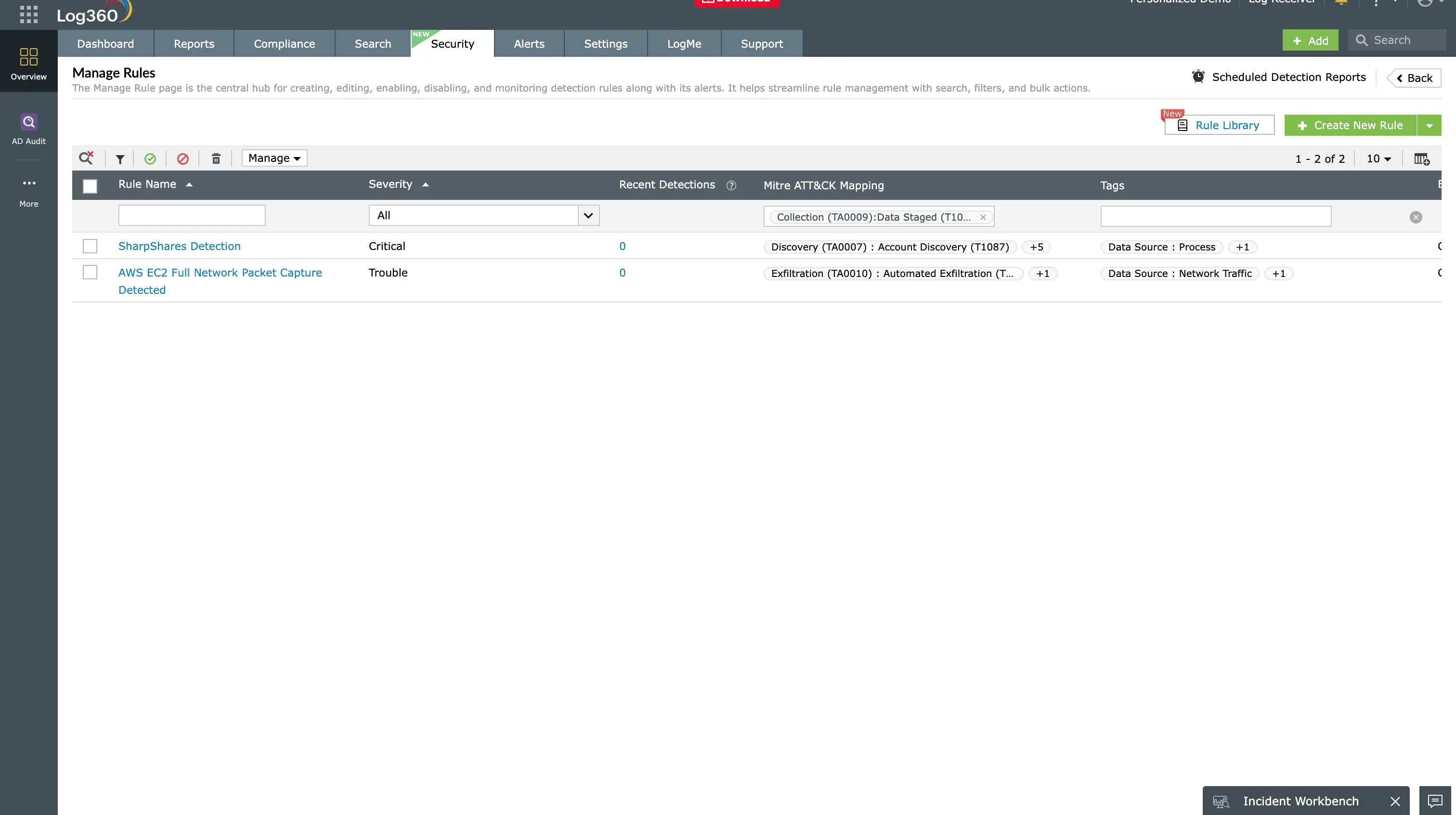 Data staged attack technique in the MITRE ATT&CK framework