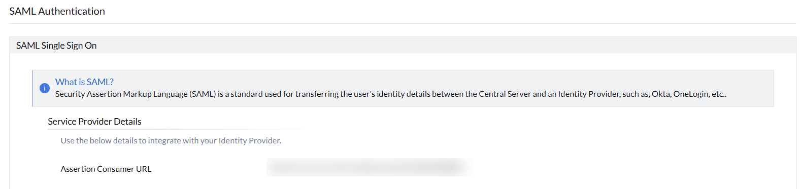 SAML SSO via MDM Cloud