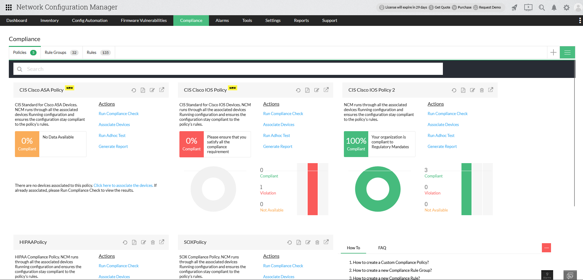 Networking Automation Tool - ManageEngine Network Configuration Manager