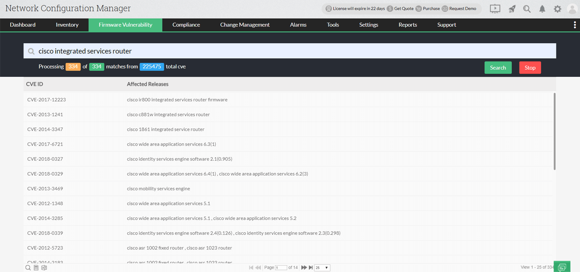 firmware vulnerability report