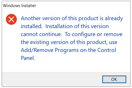 OpManager agent installation errors and it's troubleshooting: Agent already exists