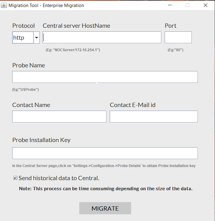 Migrating OpManager or OpManager Nexus to OpManager Nexus Enterprise ...