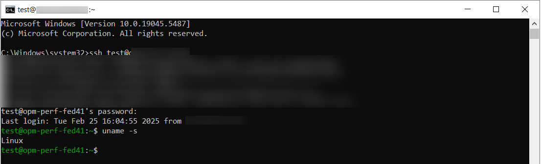 putty Connect to remote devices and execute commands using Putty and command prompt in OpManager: Connection and command execution via command prompt