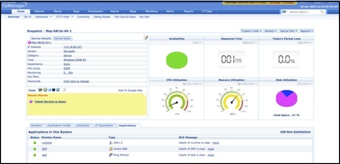 Application Device Performance