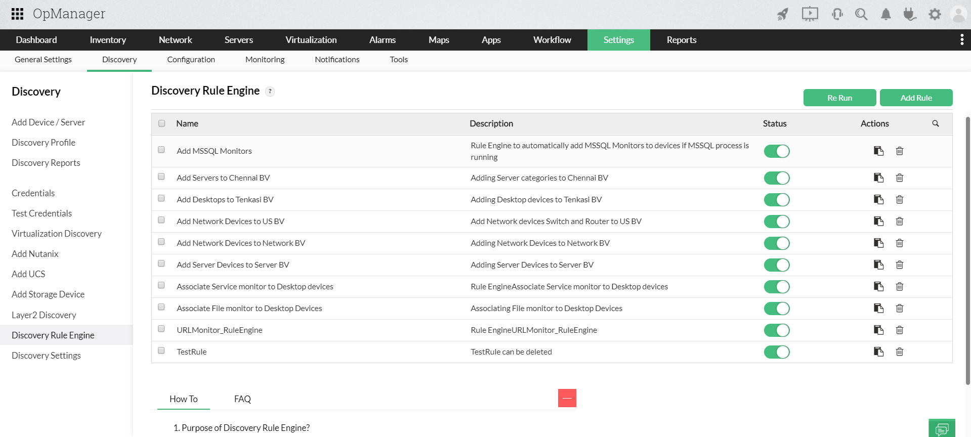 Agentless Network Monitoring Tools - ManageEngine OpManager