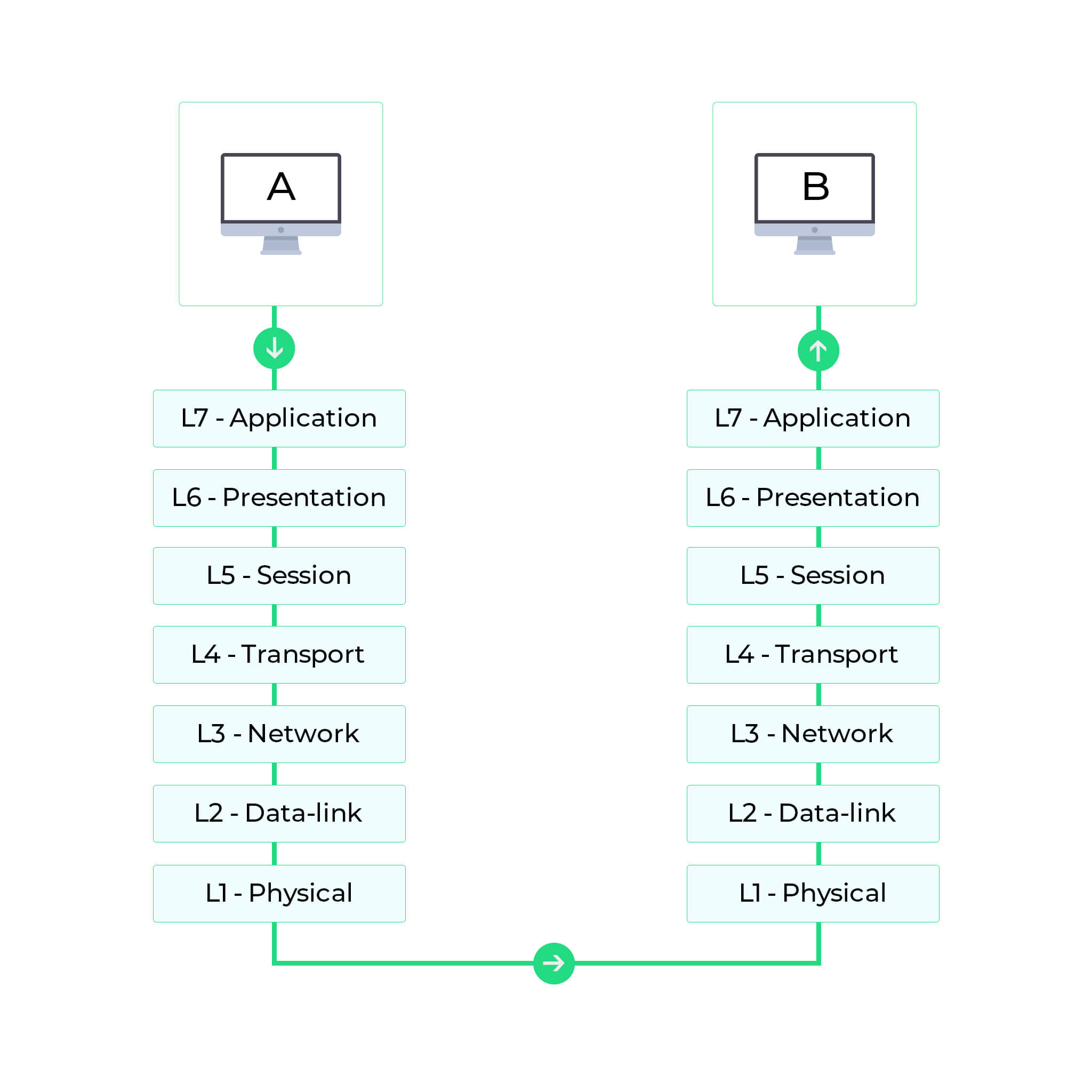 What are the three 3 types of network protocols?