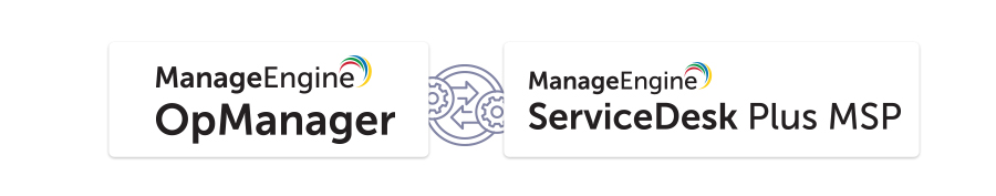 Integrate OpManager with ServiceDesk Plus MSP