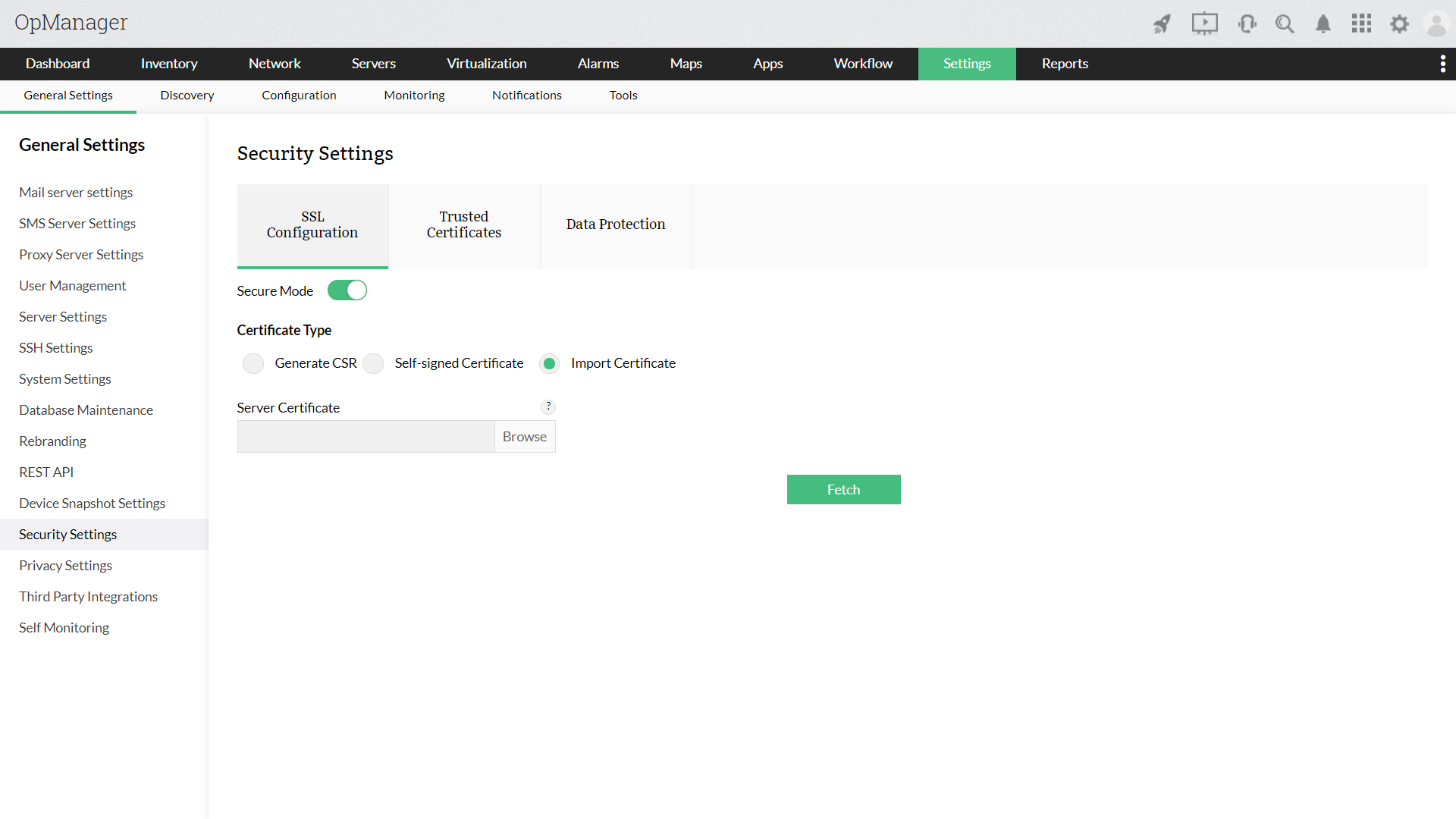 OpManager Enterprise Edition | OpManager Help