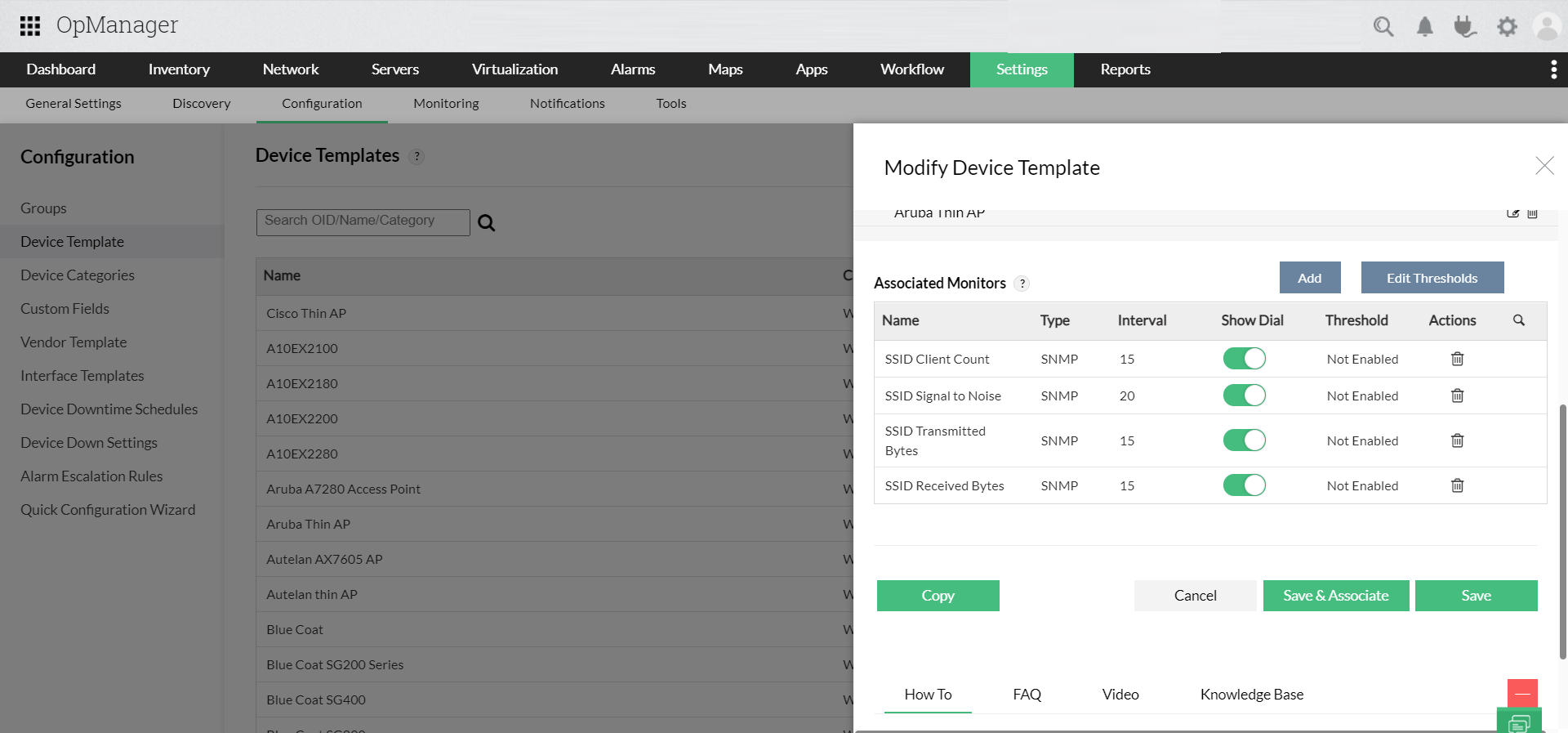 Wireless Monitoring Tools - ManageEngine OpManager