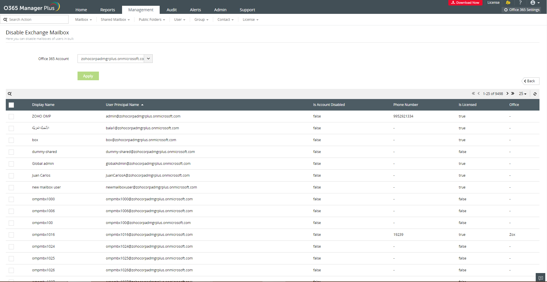 Prevent Intruder's Attack 3 Disable user mailboxes