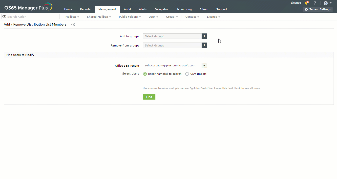 Office 365 Group Membership Management