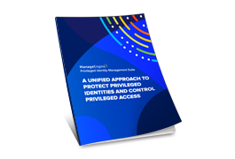 Cambie a una experiencia de gestión de identidades privilegiada unificada con la suite PIM de ManageEngine