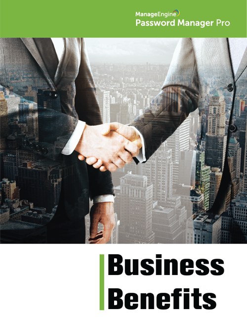 Beneficios empresariales de Password Manager Pro