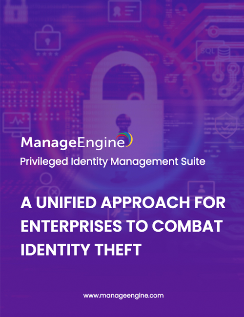 Lucha contra robo de identidades con Password Manager Pro