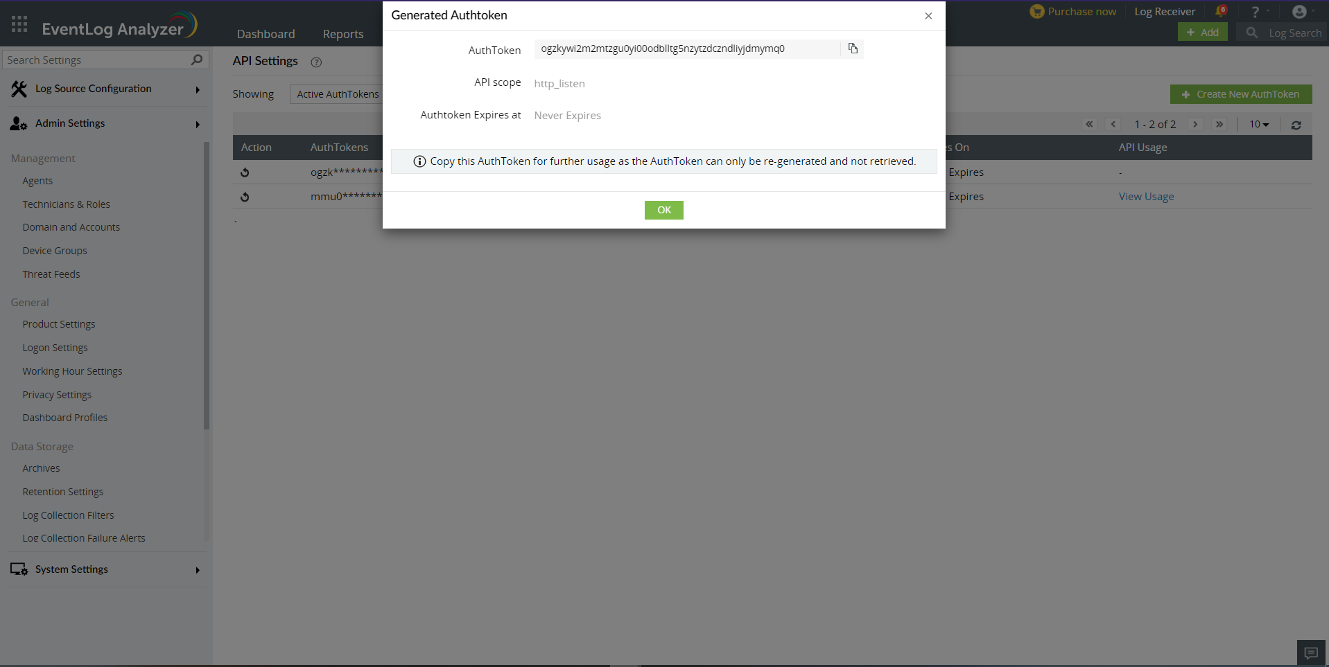 Log360 - EventLog Analyzer Integration | ManageEngine Patch Manager Plus