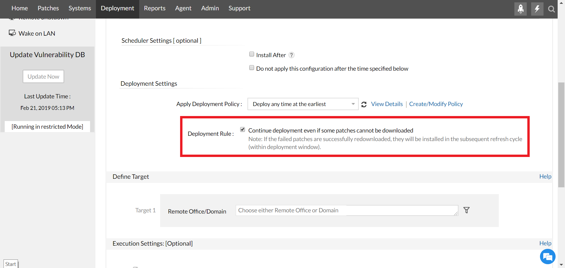 Troubleshooting a Failed Deploy