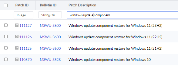 Edge Fatal Error | ManageEngine Patch Manager Plus