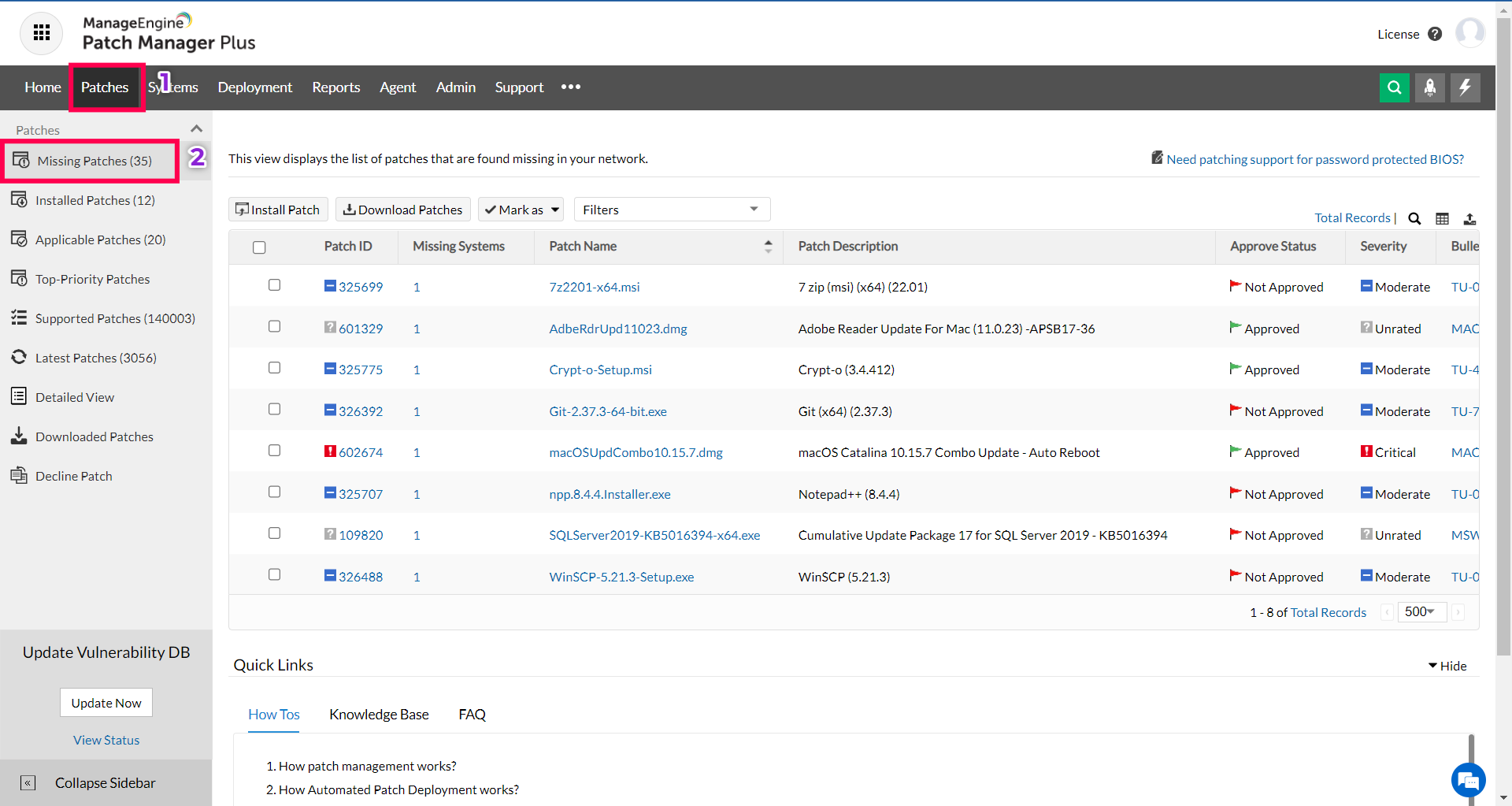 How to update drivers in Windows PC? ManageEngine Patch Manager Plus